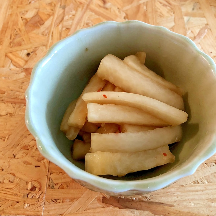 簡単 麺つゆ酢 大根の漬物 ♪